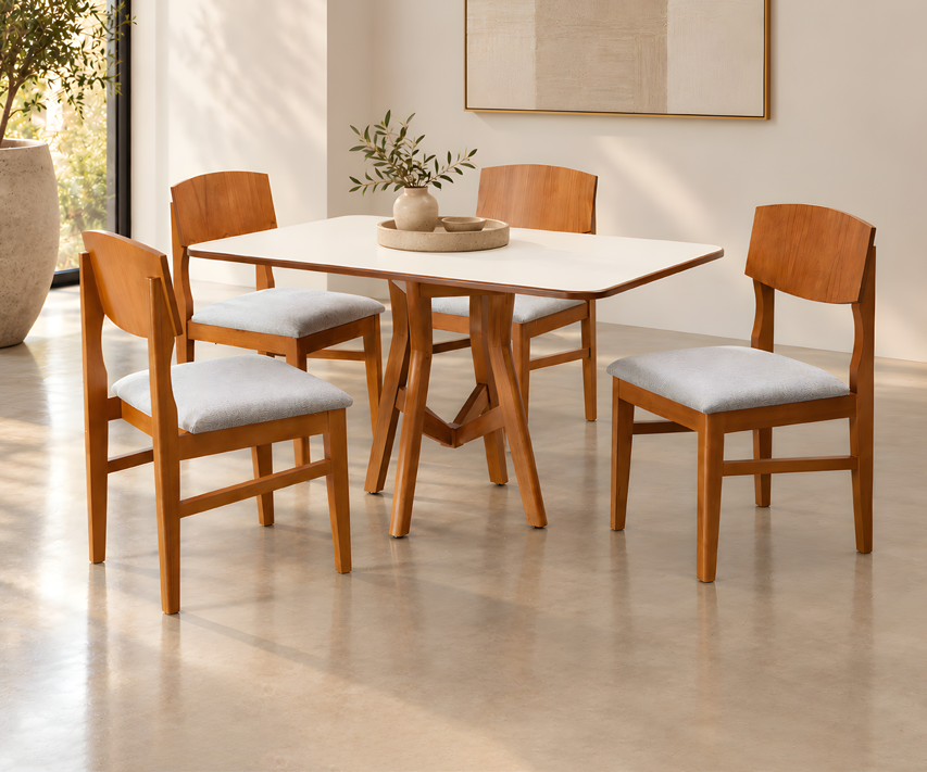 Mesa Moema Retangular + Ravena