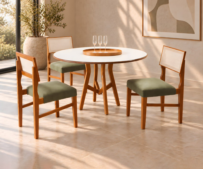 Mesa Moema + Cadeira Lina